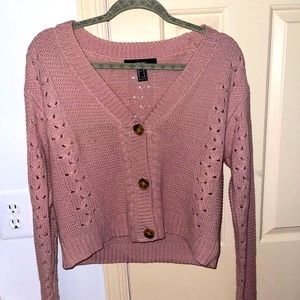 Cropped Knit Sweater